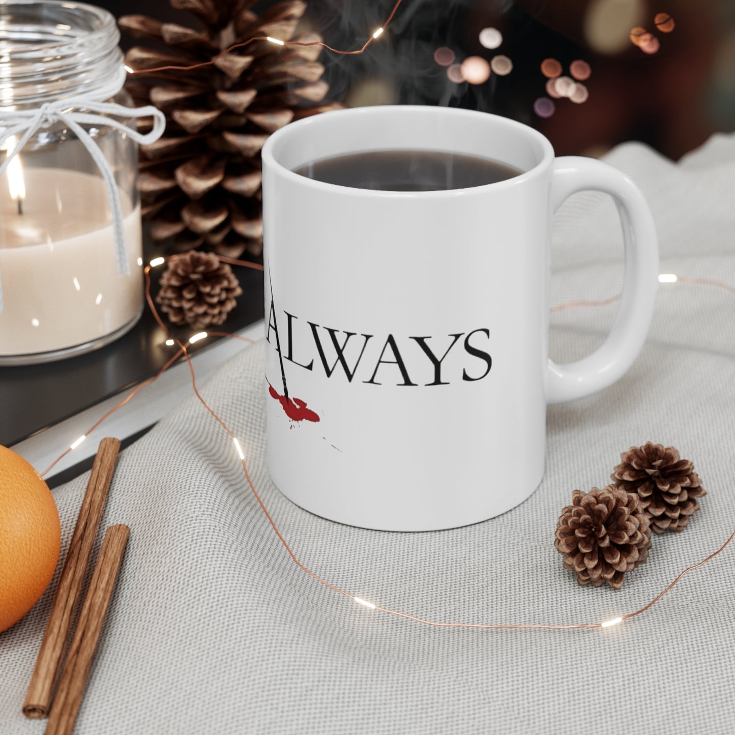 Castle always coffee mug