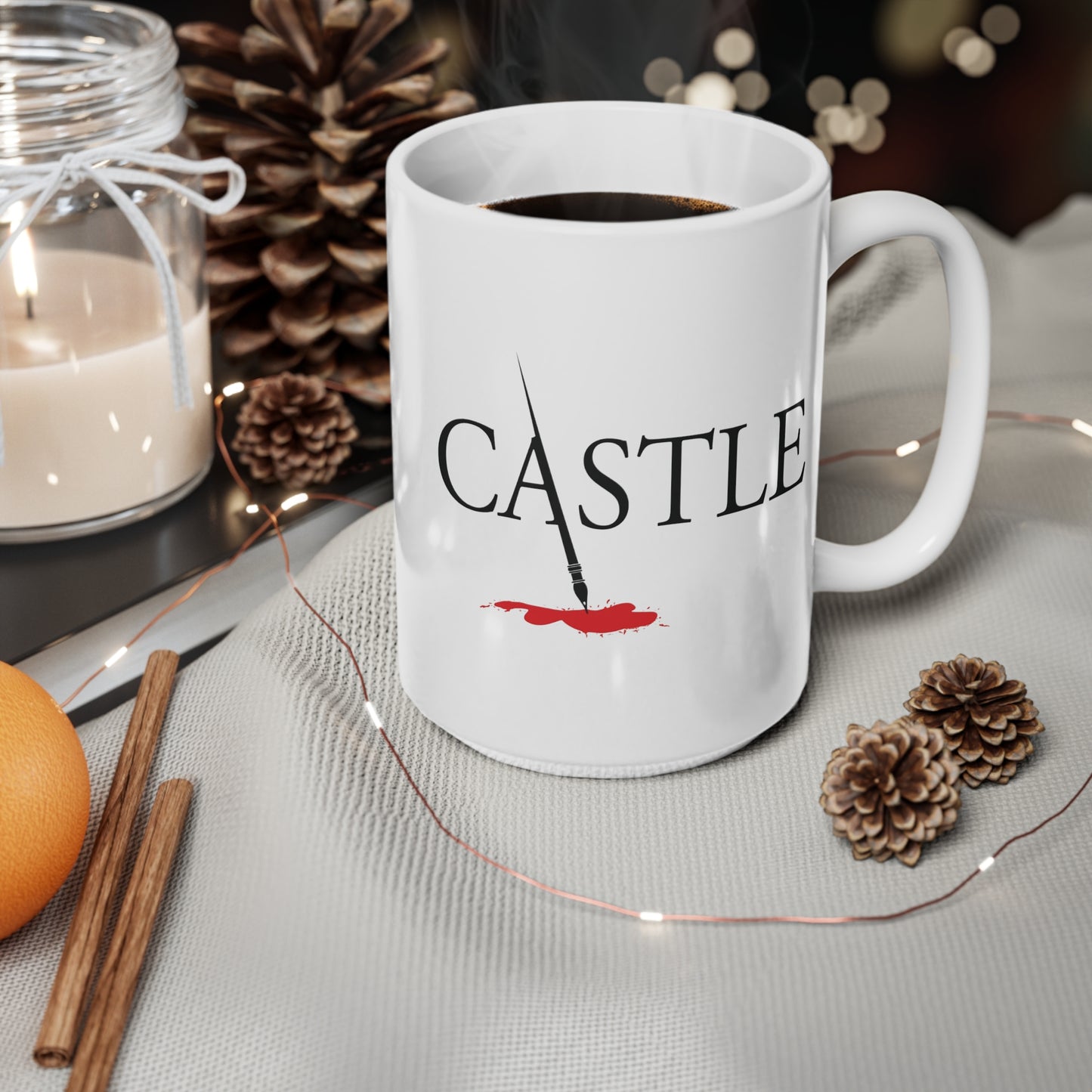 Castle coffee mug