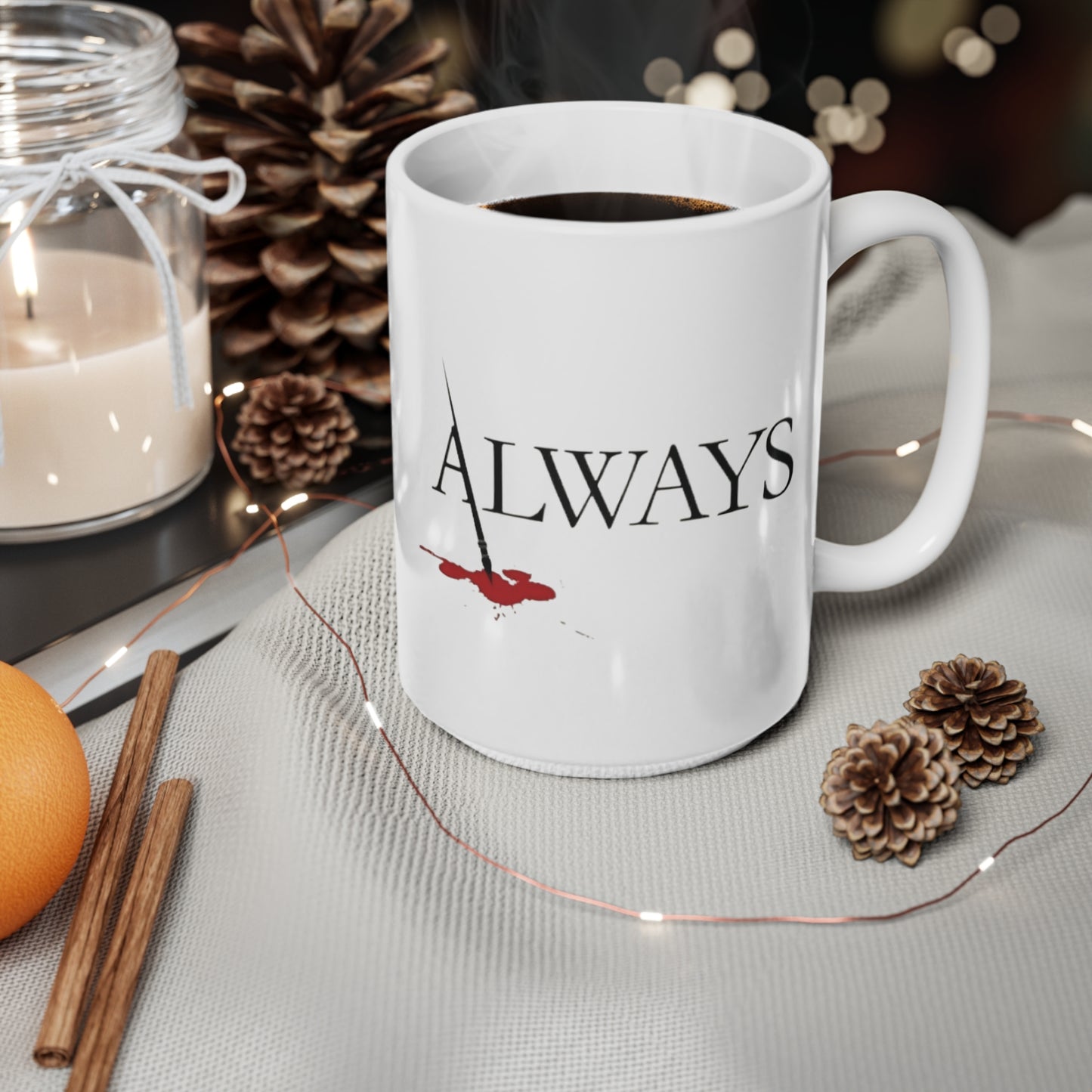 Castle always coffee mug