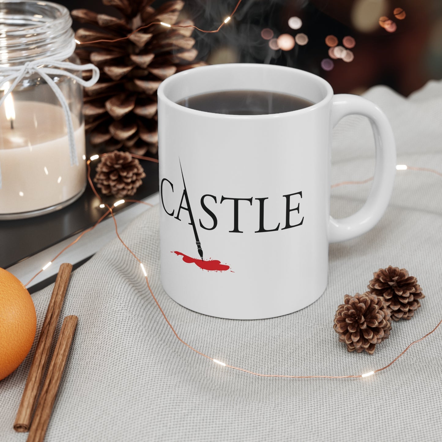 Castle coffee mug